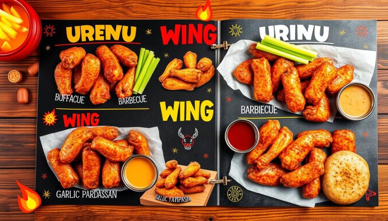 sonic wings menu