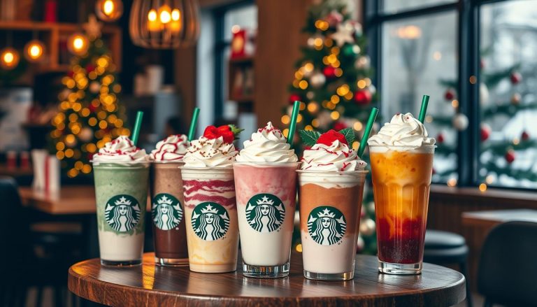 starbucks christmas menu