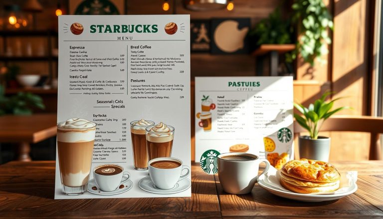 starbucks coffee menu