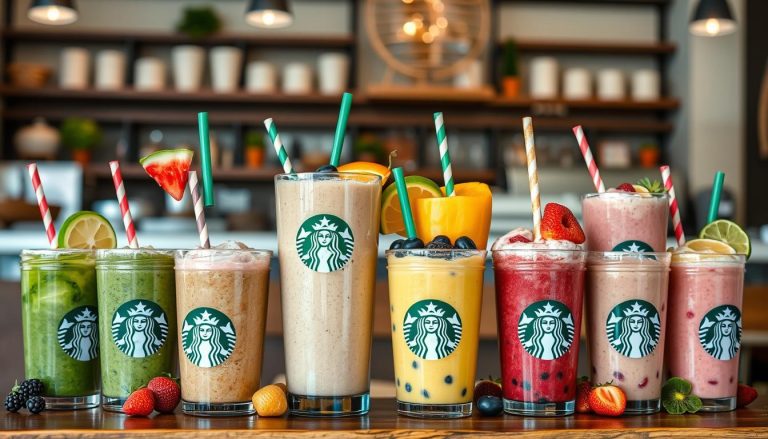 starbucks smoothies menu