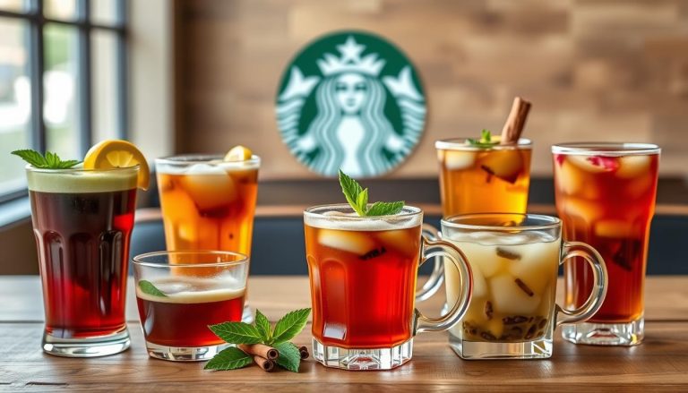 starbucks tea menu