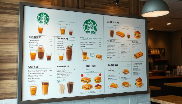 starbucks uk menu