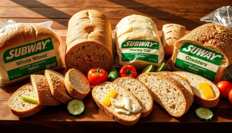 subway breads menu