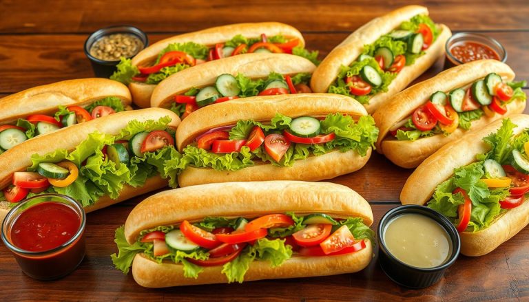 subway footlongs menu