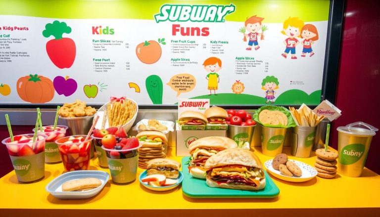 subway kids menu