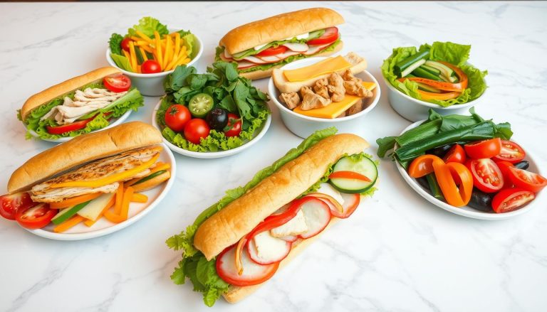 subway low carb menu