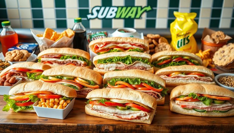 subway lunch menu with prices