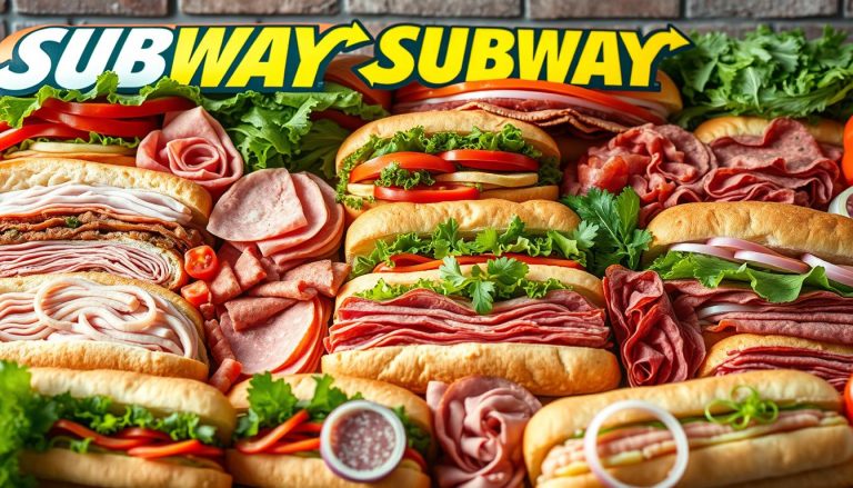 subway meat menu