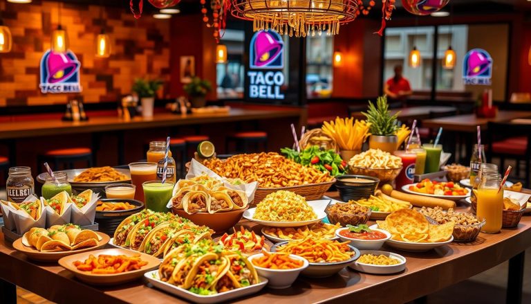 taco bell catering menu