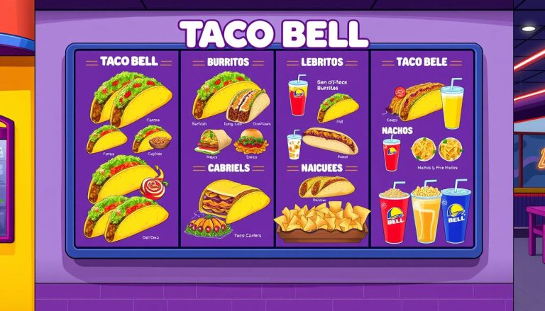 taco bell combos menu