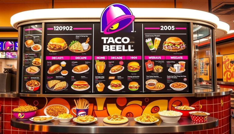 taco bell decades menu