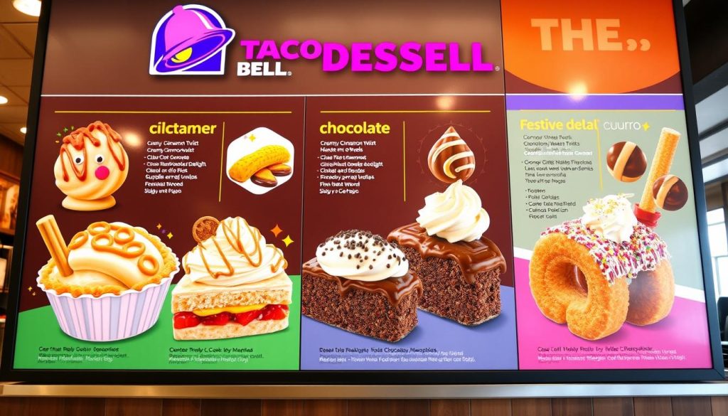 taco bell dessert menu