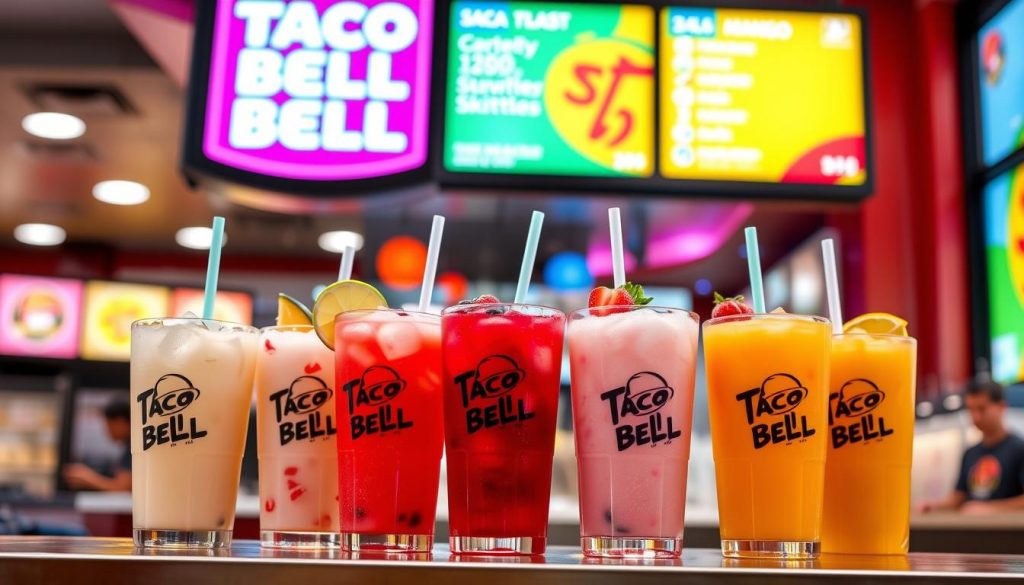 taco bell frozen drinks menu