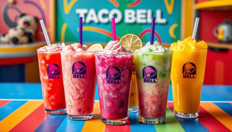 taco bell frozen drinks menu