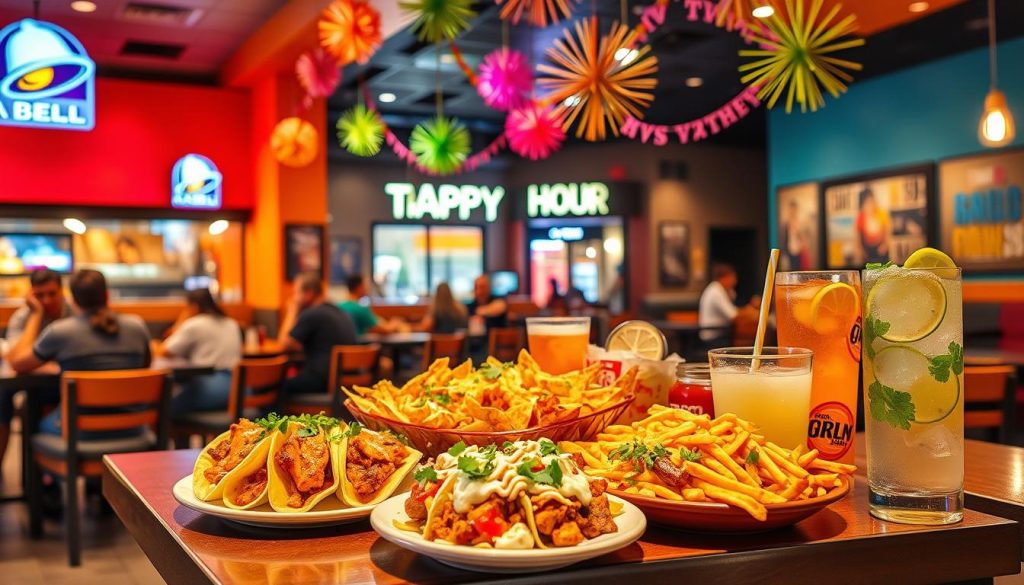 taco bell happy hour menu