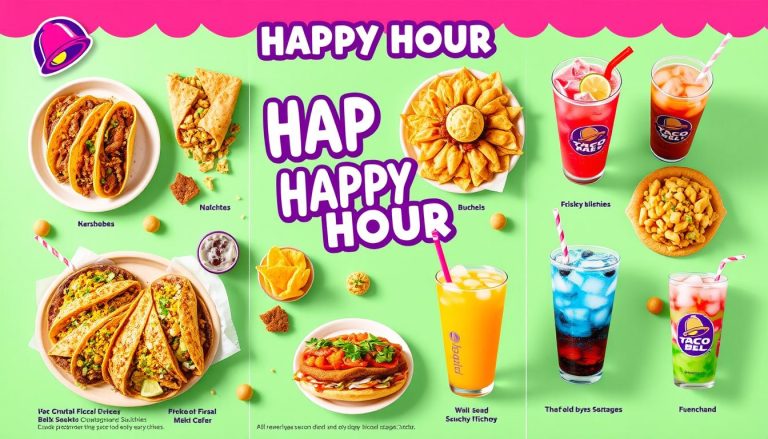 taco bell happy hour menu