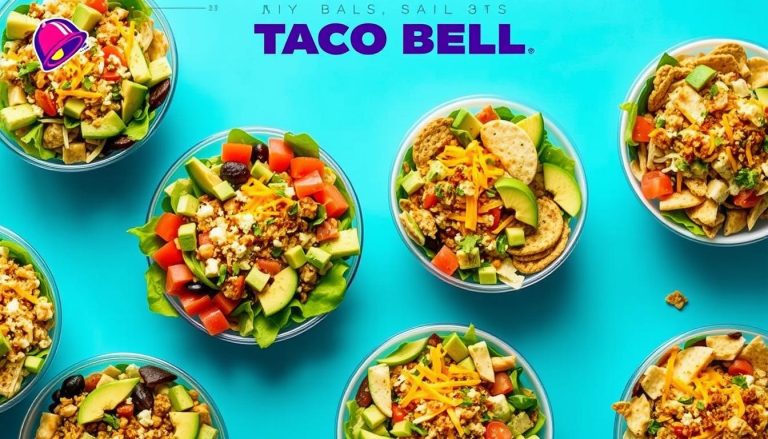 taco bell salad menu