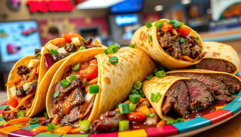 taco bell steak options