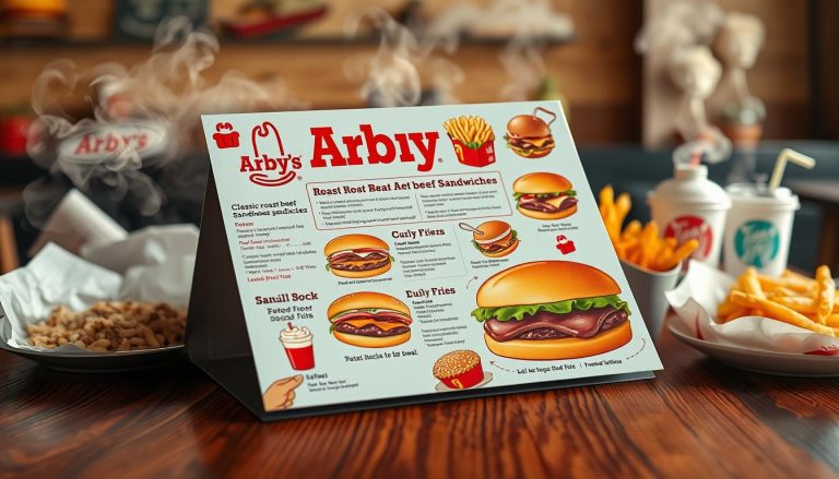 takeout arby's menu