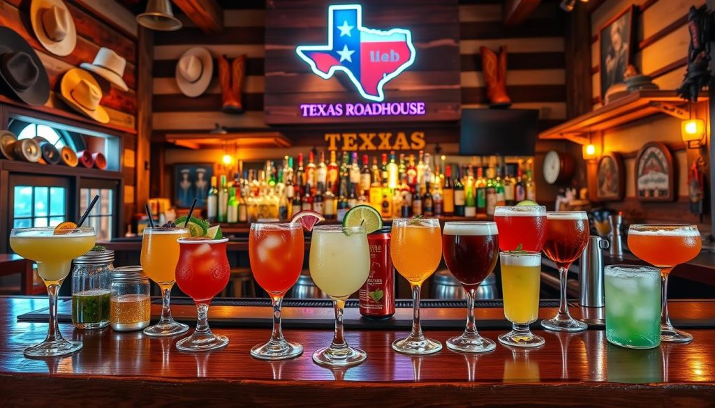 texas roadhouse alcoholic drink menu