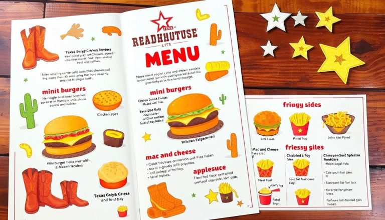 texas roadhouse children's menu