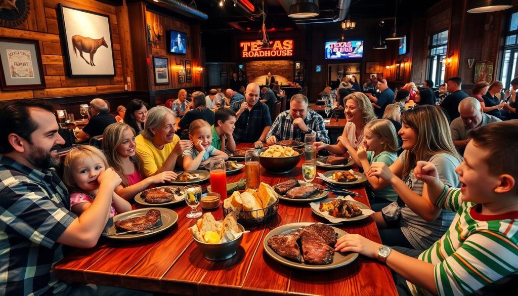 texas roadhouse group dining