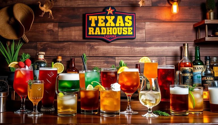 texas roadhouse liquor menu