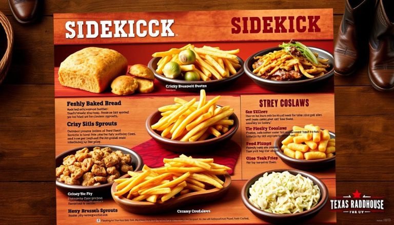 texas roadhouse sidekick menu