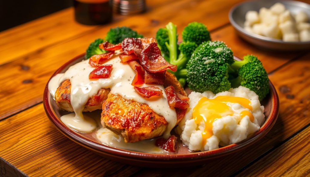 texas roadhouse smothered chicken