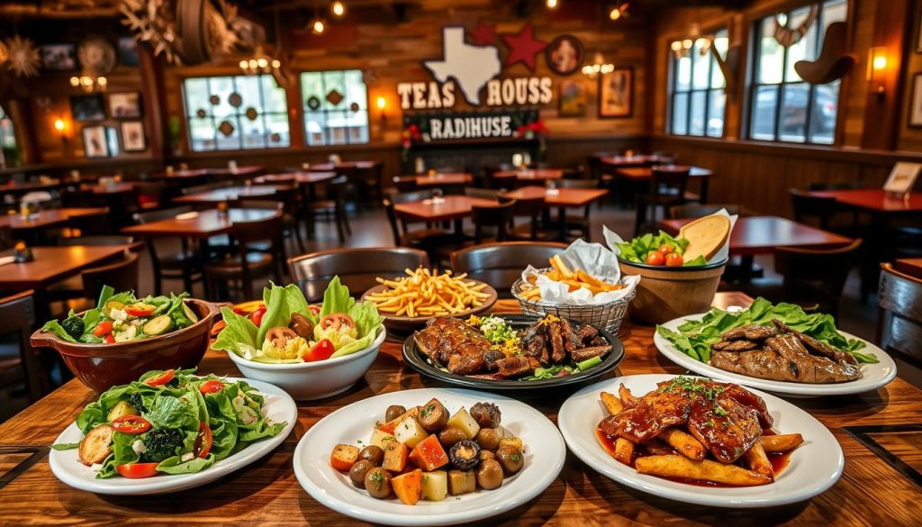 texas roadhouse vegetarian menu