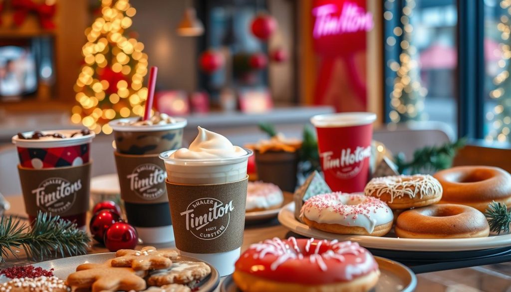 tim hortons christmas menu