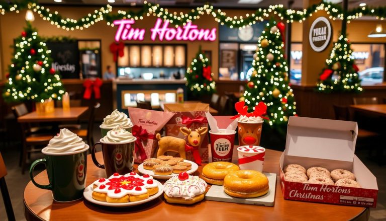 tim hortons christmas menu