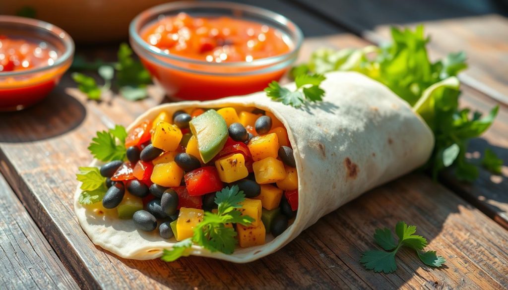 vegan burritos