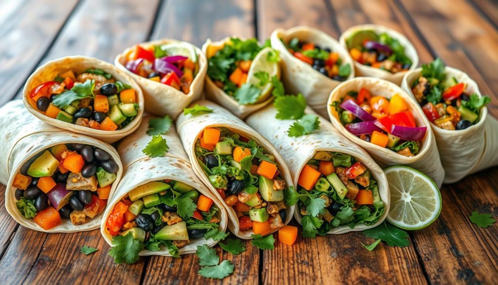 vegan burritos