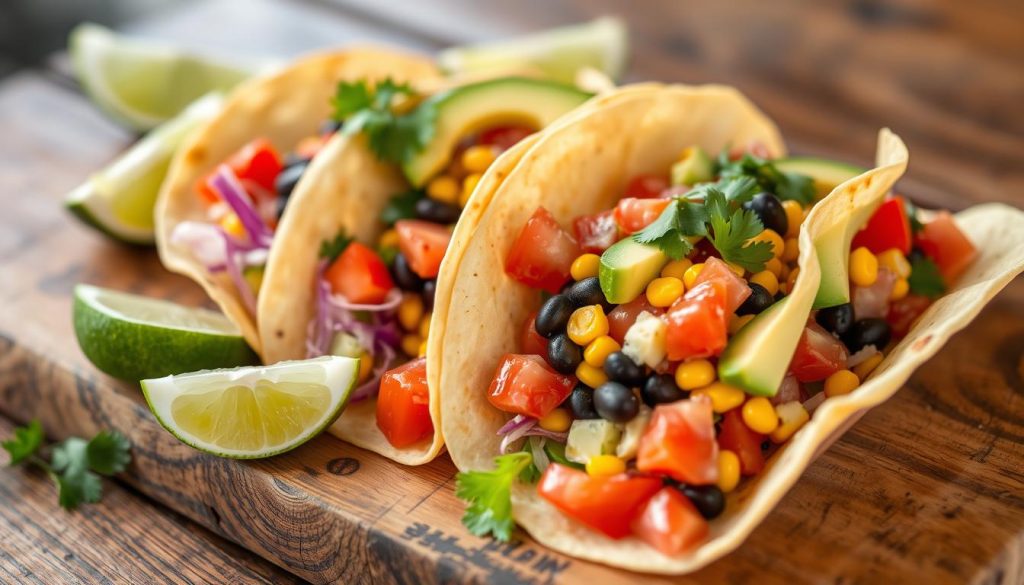 vegetarian tacos