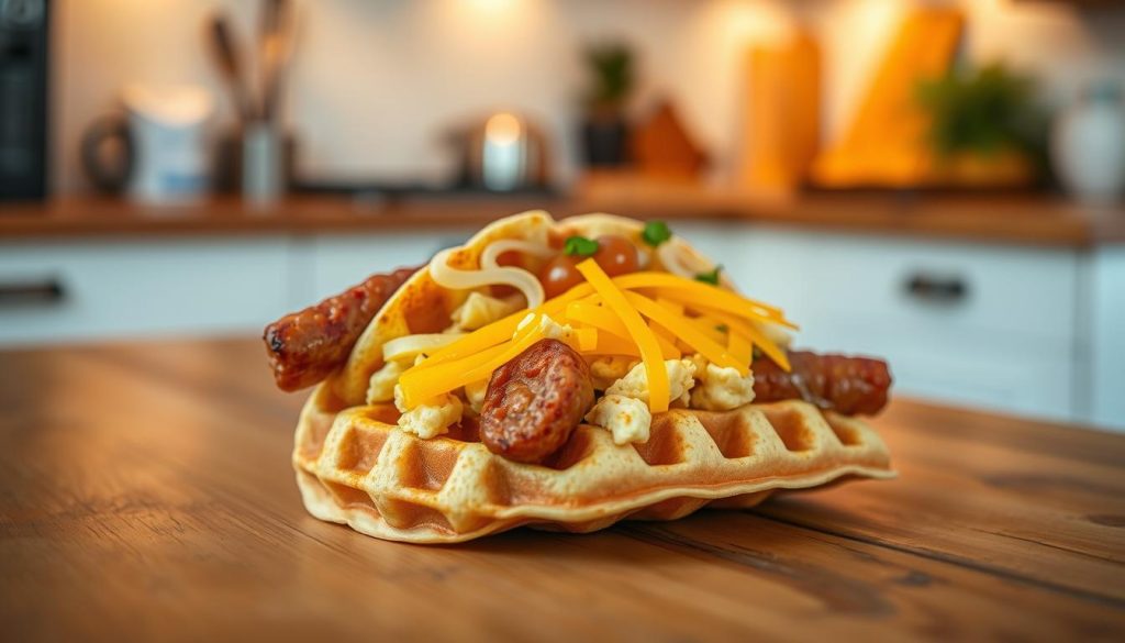 waffle taco