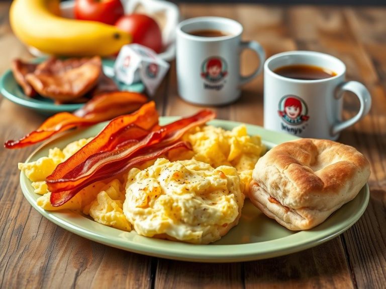 wendy's 2 for 3 breakfast menu