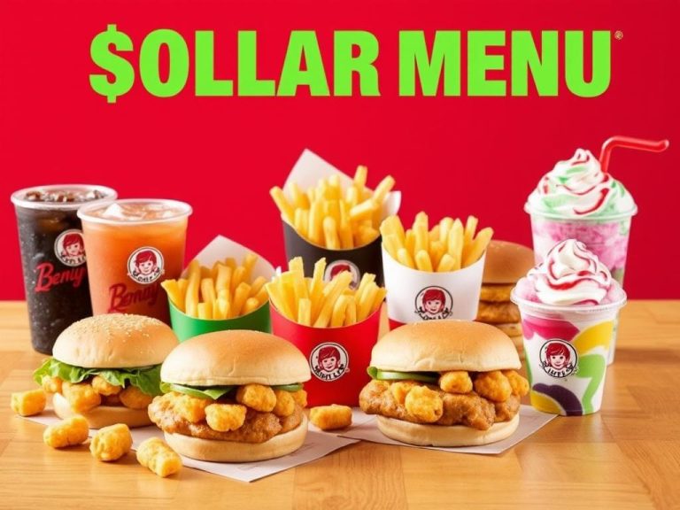 wendy's dollar menu