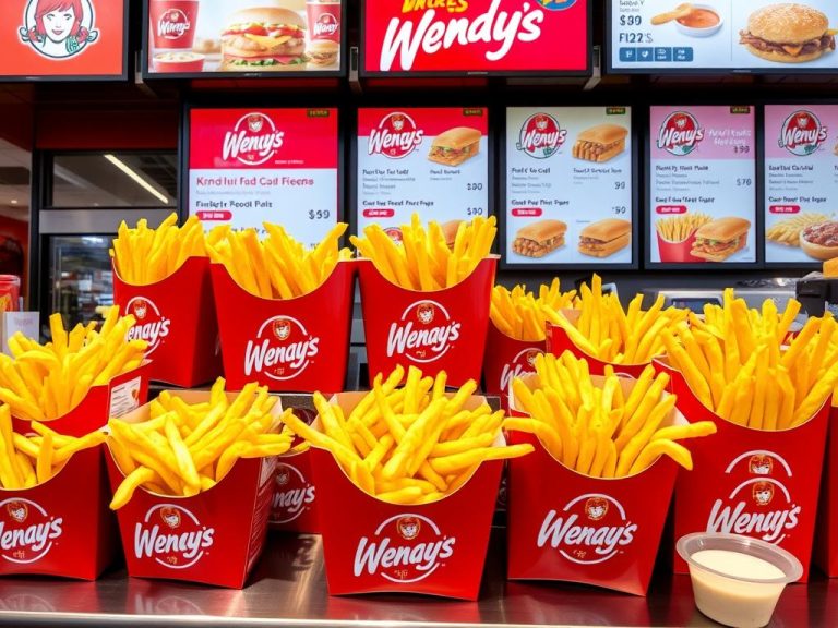 wendy's fries menu