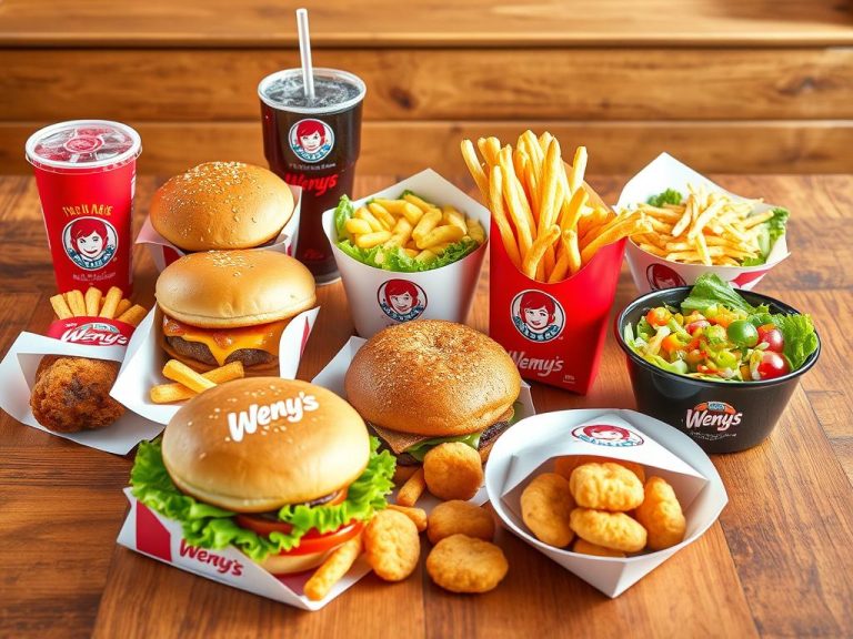 wendy's meal menu