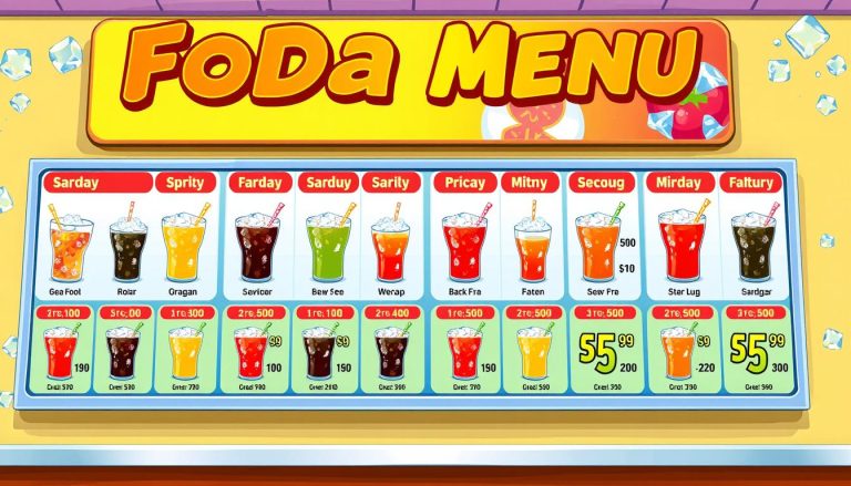 wendy's soda menu