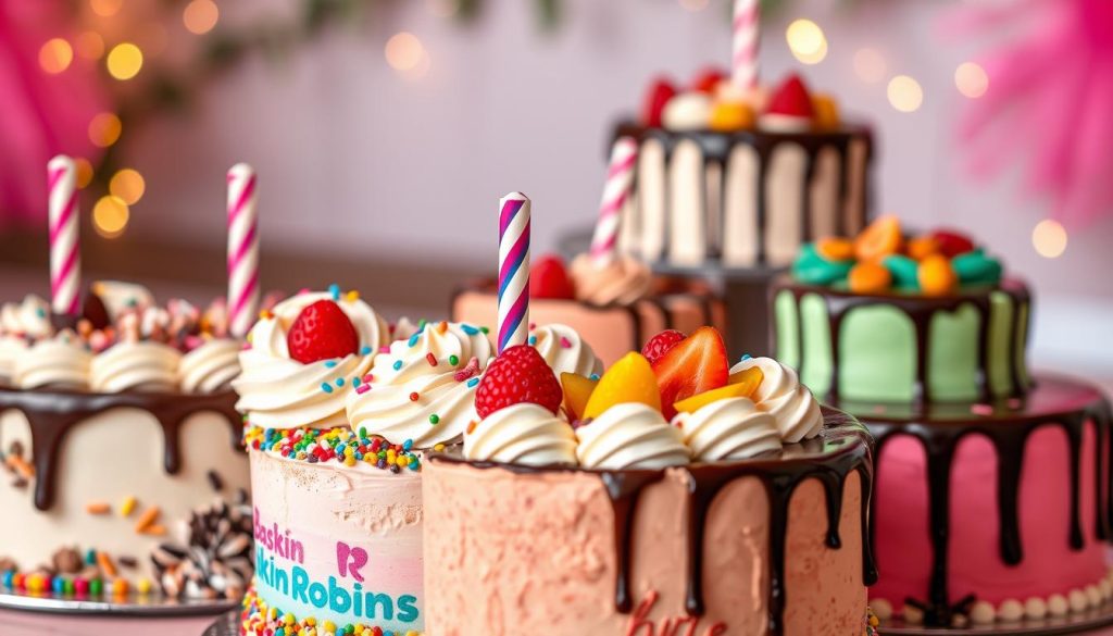 Baskin Robbins Custom Ice Cream Cake Designs