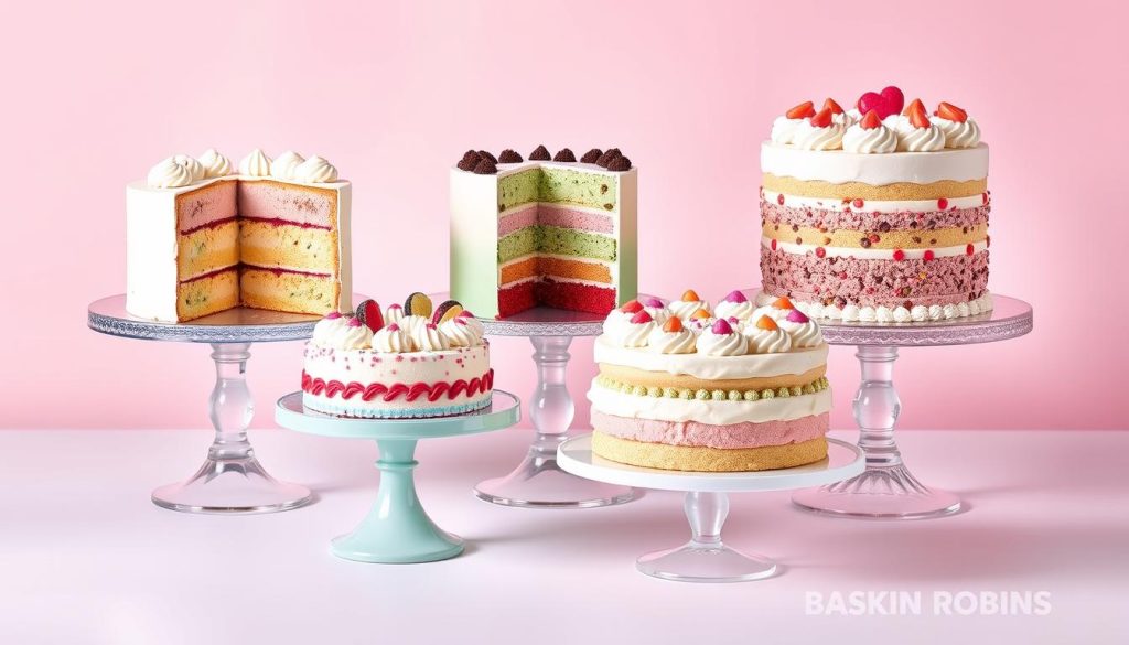 Baskin Robbins Ice Cream Cake Sizes