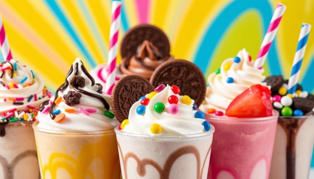 Baskin Robbins Milkshake Toppings