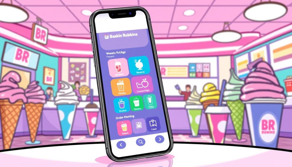 Baskin Robbins Mobile App Rewards