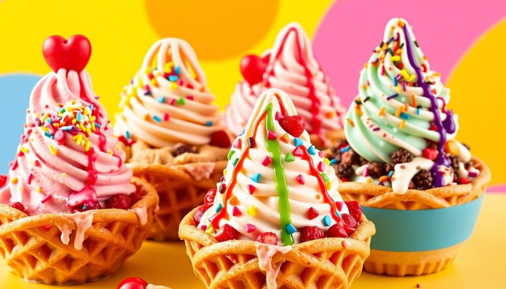 Baskin Robbins Secret Waffle Bowl Treats