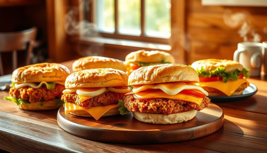 Bojangles Breakfast Sandwiches