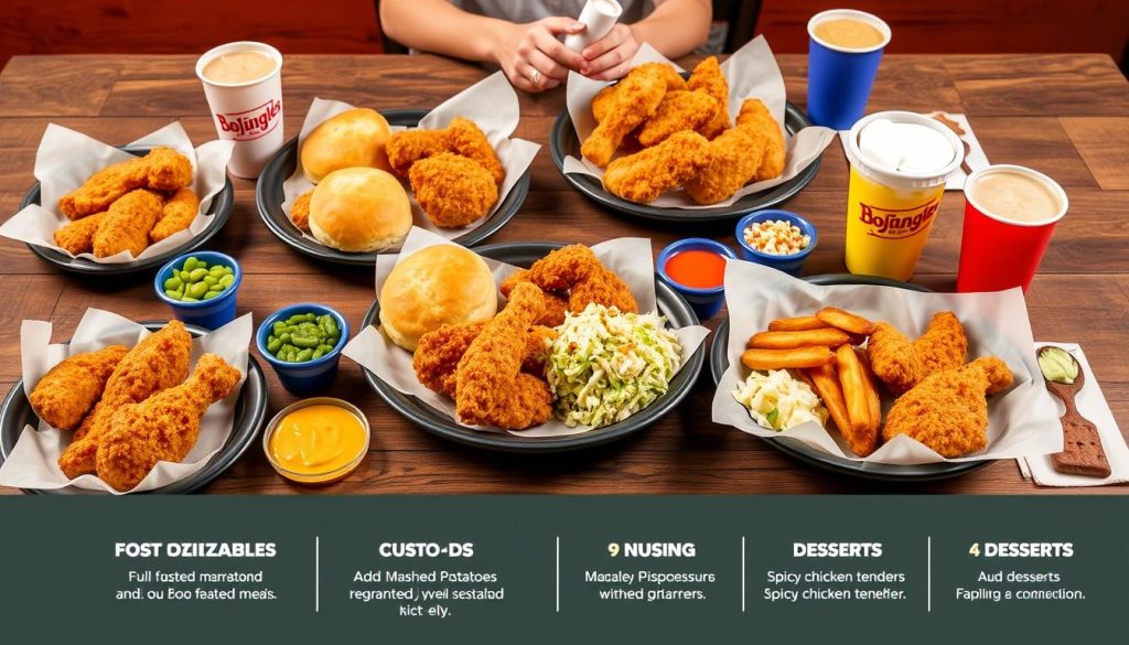 Bojangles Family Meal Customization Options