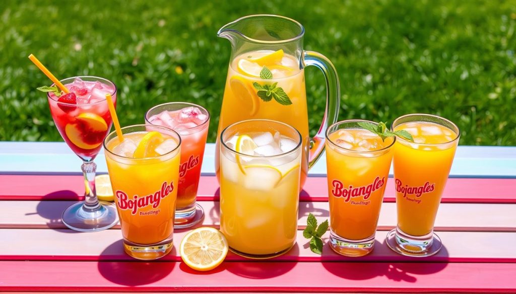 Bojangles Fruit Drinks and Lemonade