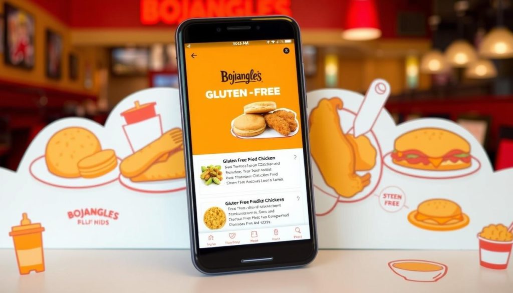 Bojangles Mobile App Gluten-Free Ordering